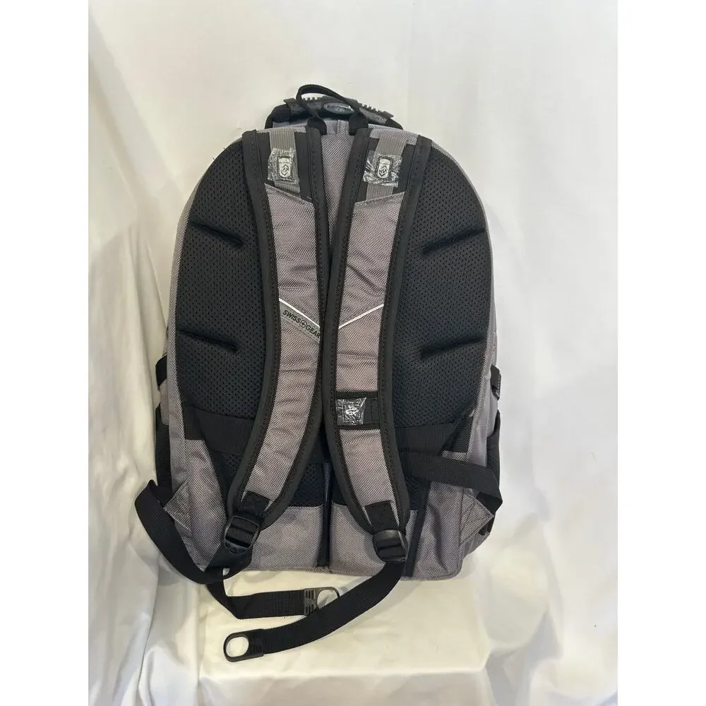 SWISSGEAR 1900 ScanSmart TSA Laptop Backpack with RFID Protection- Gray